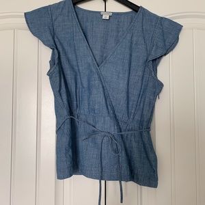 J. Crew jean top
